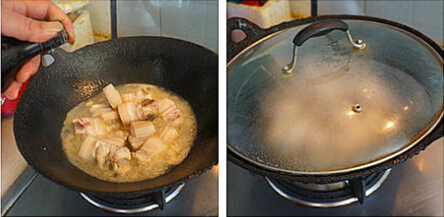 <a href=/shicai/shucai/MeiGanCai/index.html target=_blank><u>梅干菜</u></a>烧肉步骤3-4