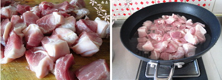 无油红烧肉步骤3-4