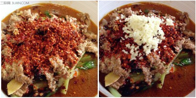 四川菜水煮<a href=/shicai/rouqin/NiuRou/index.html target=_blank><u>牛肉</u></a>的做法步骤 让人食指大动的美食