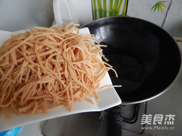 干煸豆丝的做法