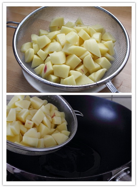 锅巴<a href=/shicai/shucai/TuDou/index.html target=_blank><u>土豆</u></a>步骤1-2