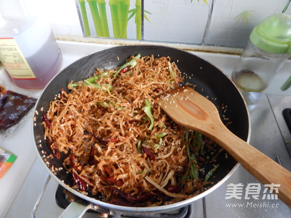 干煸豆丝的做法