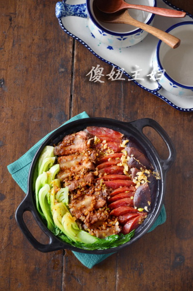 简易煲仔饭的做法