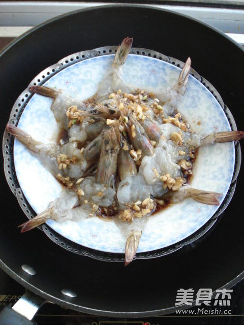 花开富贵虾的做法