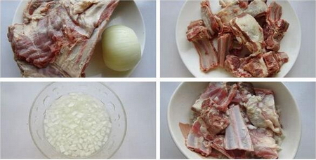 原汁原味<a href=/shicai/rouqin/YangPai/index.html target=_blank><u>羊排</u></a>步骤1-2