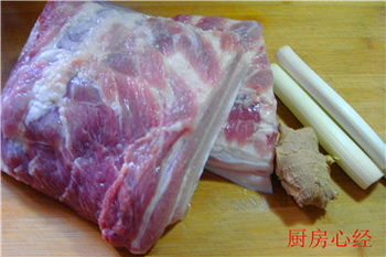 蒸五花步骤1