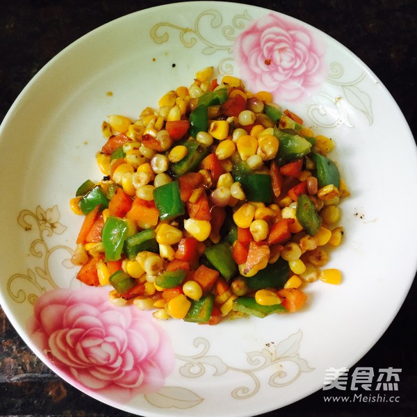 双粟肉丁的做法