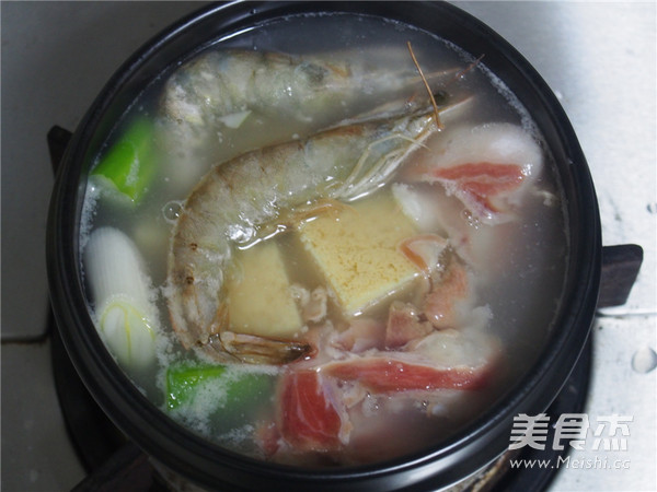 浓汤单人火锅的做法