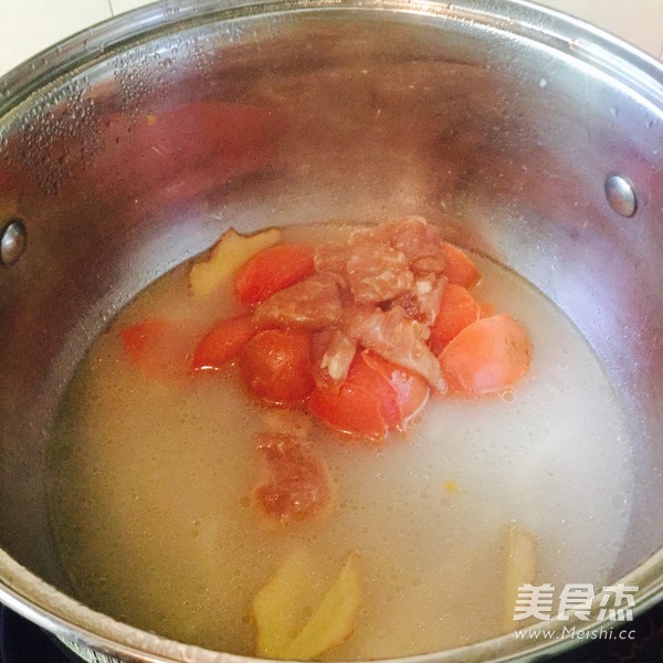 番茄瘦肉面的做法