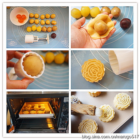 完美迷你广式月饼步骤7-12