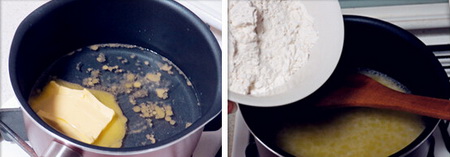 香草<a href=/shicai/mimian/NaiYou/index.html target=_blank><u>奶油</u></a>馅小泡芙步骤1-2