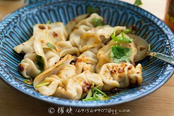辣拌水饺步骤5