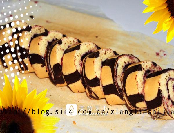 双色蛋糕卷