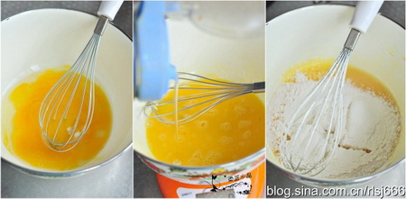 戚风翻糖杯步骤1-3