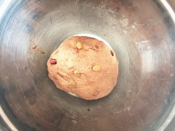 全麦<a href=/shicai/guopin/ManYueMei/index.html target=_blank><u>蔓越莓</u></a><a href=/shicai/mimian/QiaoKeLi/index.html target=_blank><u>巧克力</u></a>软欧步骤3