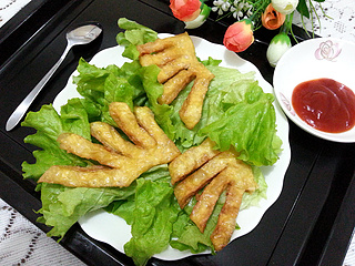 炸<a href=/shicai/shucai/FoShou/index.html target=_blank><u>佛手</u></a>