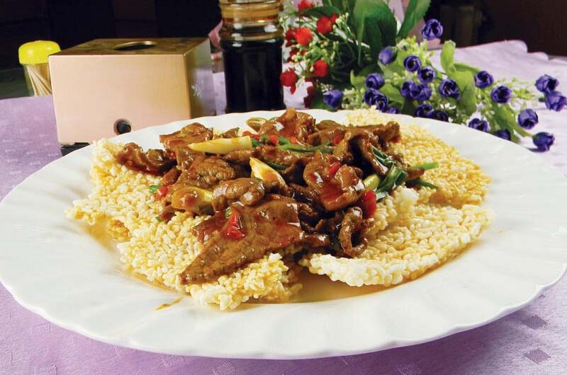 锅巴肉片的做法3