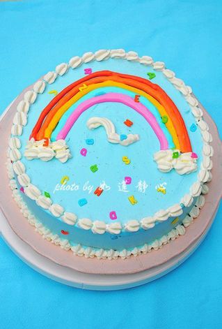 彩虹蛋糕