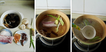 老北京打卤面步骤1-3