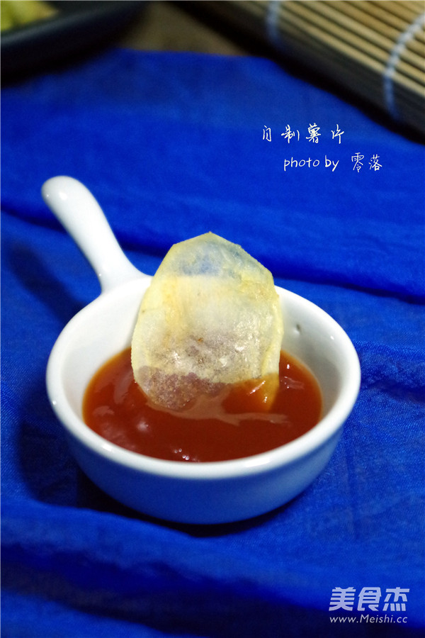 自制原味薯片的做法