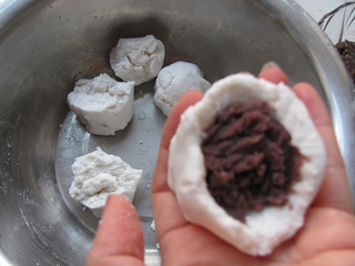 豆沙汤圆