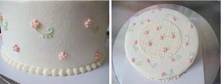 唯美小碎花<a href=/shicai/mimian/NaiYou/index.html target=_blank><u>奶油</u></a>蛋糕步骤23-24