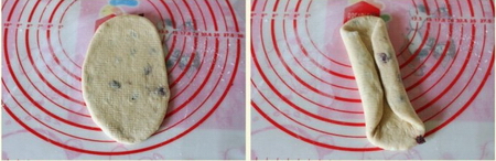 全麦<a href=/shicai/guopin/ManYueMei/index.html target=_blank><u>蔓越莓</u></a>贝果步骤7-8