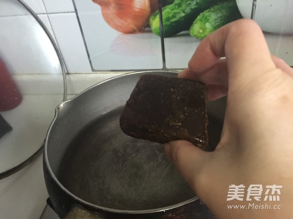 玫瑰糖水芋艿的做法