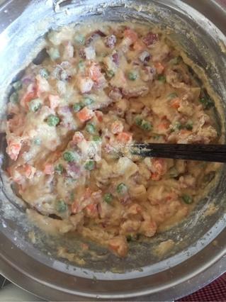 健康早餐—<a href=/shicai/mimian/DouZha/index.html target=_blank><u>豆渣</u></a>饼