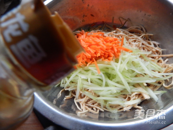 凉拌云丝的做法