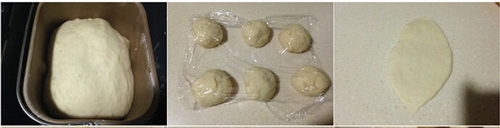 蒜蓉<a href=/shicai/mimian/MianBao/index.html target=_blank><u>面包</u></a>步骤1-3