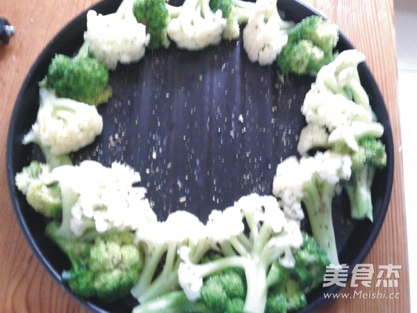 香烤五菜时蔬的做法