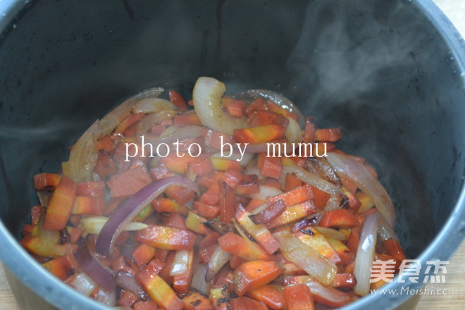 简易版素抓饭的做法