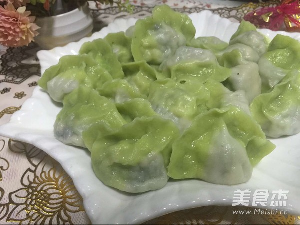 翡翠素饺的做法