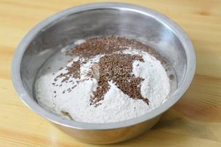 亚麻子全麦欧包