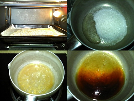 瓜子薄片糖步骤1