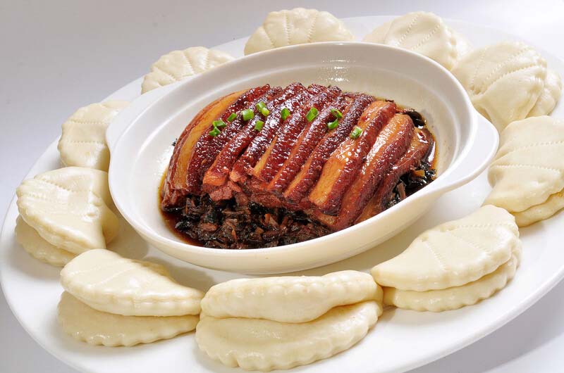 梅菜扣肉的家常做法3