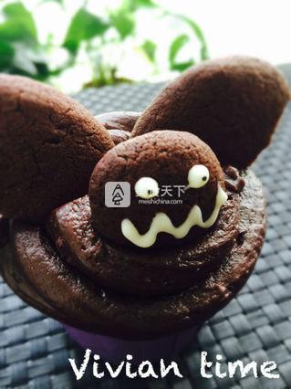 cupcakes 蝙蝠装饰