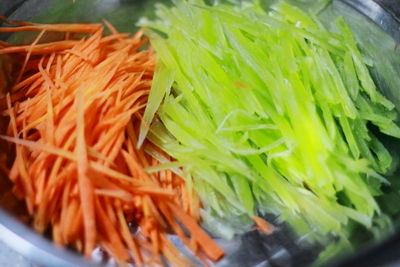 爽口凉拌三丝步骤2