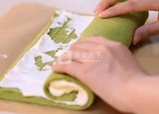 抹茶<a href=zt/qifengdg target=_blank><u>戚风蛋糕</u></a>卷