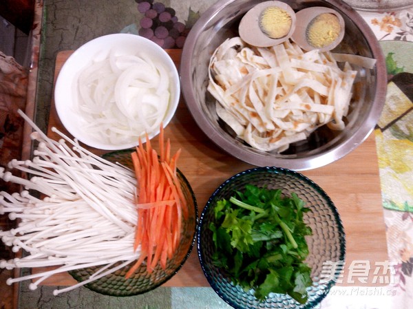 杂蔬炒饼的做法