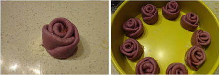 <a href=/shicai/shucai/MeiGuiHua/index.html target=_blank><u>玫瑰花</u></a>环<a href=/shicai/mimian/MianBao/index.html target=_blank><u>面包</u></a>步骤11-12