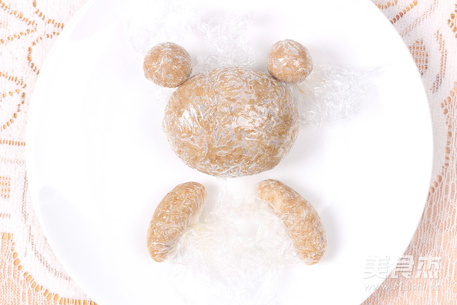 小熊的圣诞礼物便当的做法