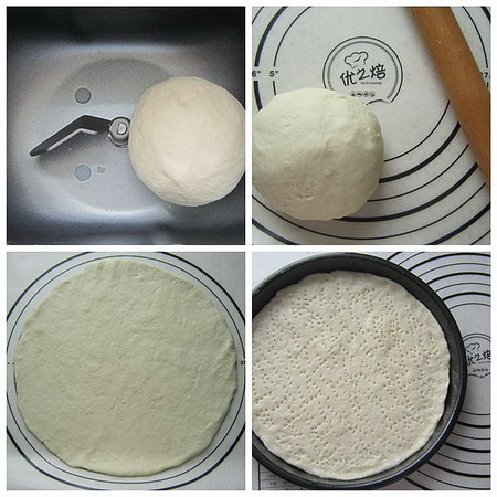 <a href=/shicai/guopin/LiuLian/index.html target=_blank><u>榴莲</u></a>披萨步骤5-8