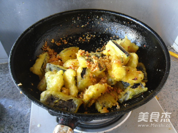 蒜香茄条的做法