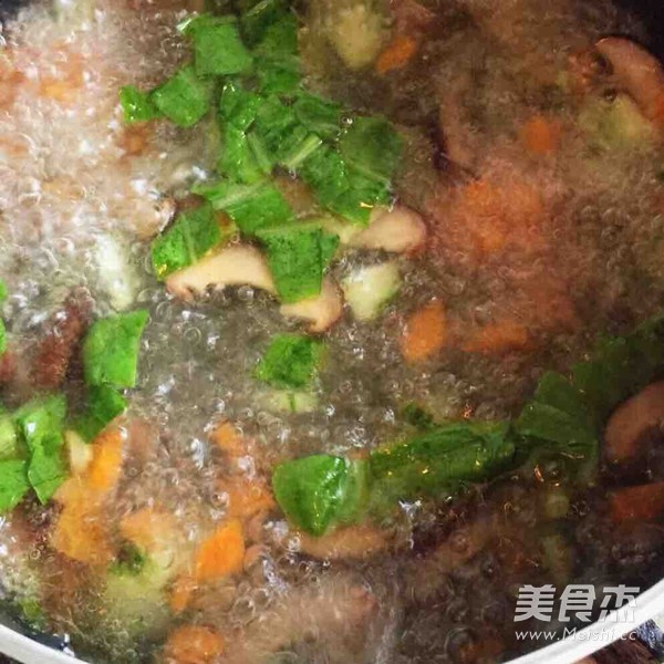 芙蓉鲜蔬汤的做法