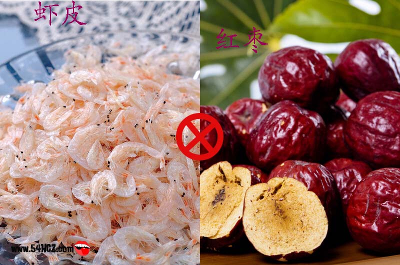 虾皮不能和什么一起吃5