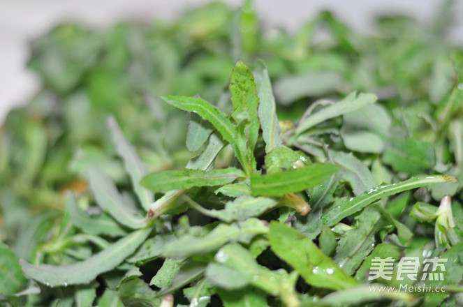 凉拌苦须的做法