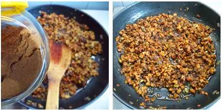 肉末拌面步骤5-6