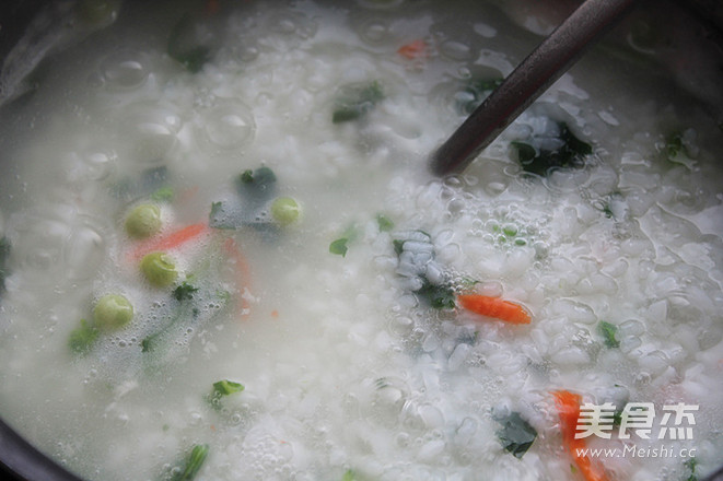 营养蔬菜粥的做法